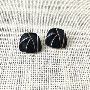 Black and Silver Earrings ~ **2 for $20**